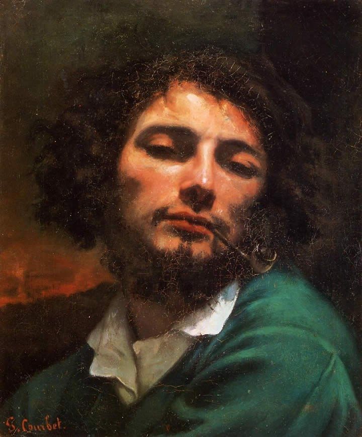 Gustave Courbet Portrait of the Artist